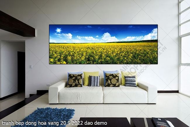 tranh bep dong hoa vang 20 9 2022 dao